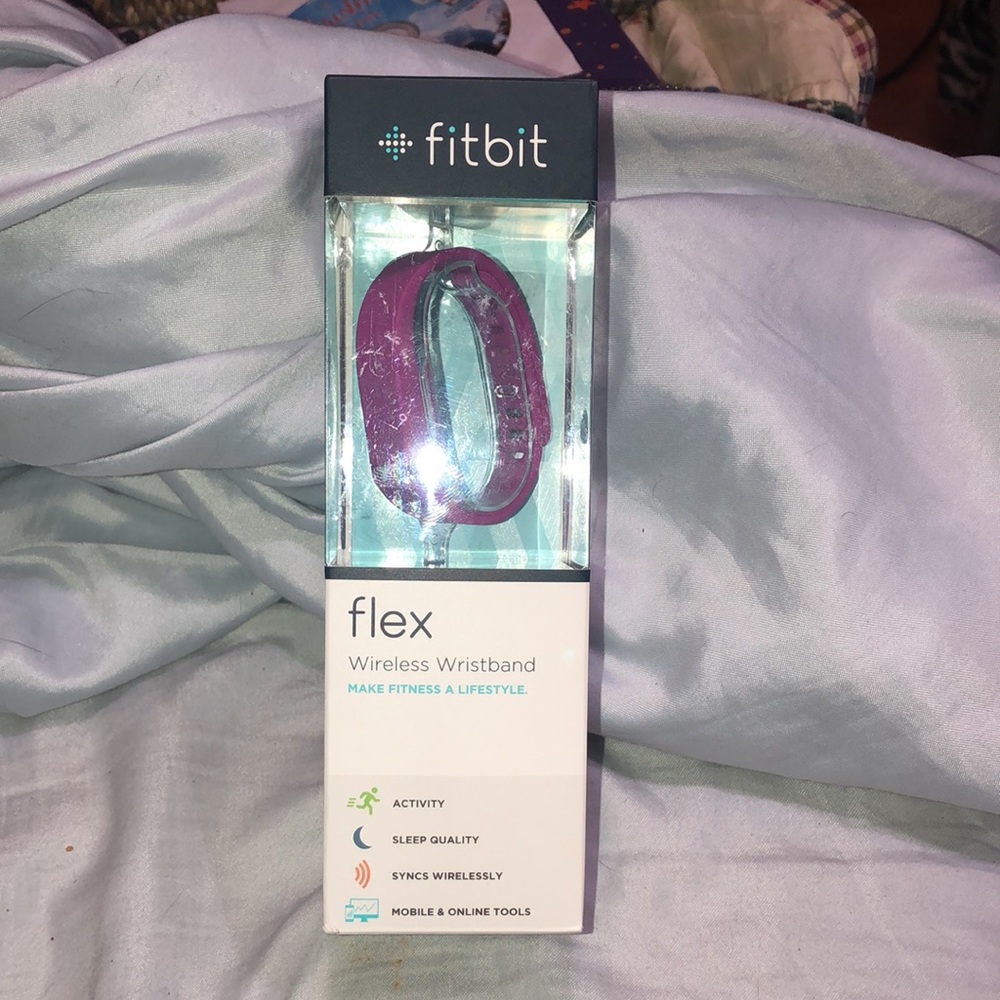 Fitbit Flex wireless wristband ACTIVITY-SLEEP-QUALITY-SYNCS WIRELESS-TOOLS NEW